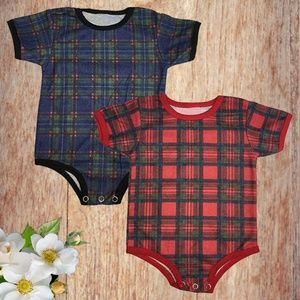 Little Peas Baby 2-Pack Unisex Cotton Baby Romper